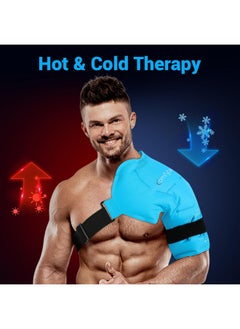 Comfytemp Comfytemp Shoulder Ice Pack Rotator Cuff Cold Therapy Wrap, FSA HSA Eligible, Large Ice Packs for Injuries Reusable Gel, Instant Cold Compression Brace for Shoulder Pain Relief, Surgery Recovery Gifts  - Image 5