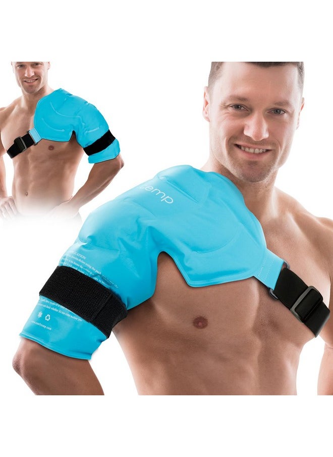 Comfytemp Comfytemp Shoulder Ice Pack Rotator Cuff Cold Therapy Wrap, FSA HSA Eligible, Large Ice Packs for Injuries Reusable Gel, Instant Cold Compression Brace for Shoulder Pain Relief, Surgery Recovery Gifts  - Image 1
