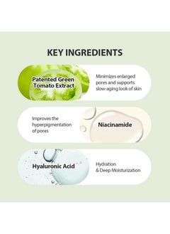 SUNGBOON EDITOR Sungboon Editor Green Tomato Pore Lifting Ampoule | Best Pore Minimizer for Face in Korea | Green Tomato Extract and Niacianamide Serum | Hydrating & Firming for Sensitive Skin | Korean Skincare  - Image 4
