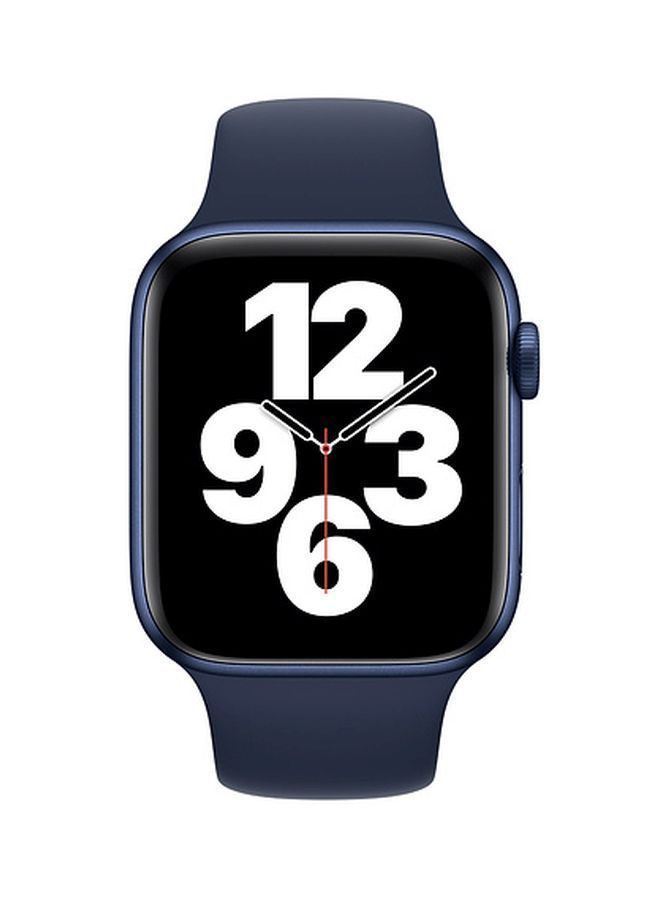 NIBEMINENT Replacement Sports Band For Apple Watch 44mm Deep Navy  - Image 2