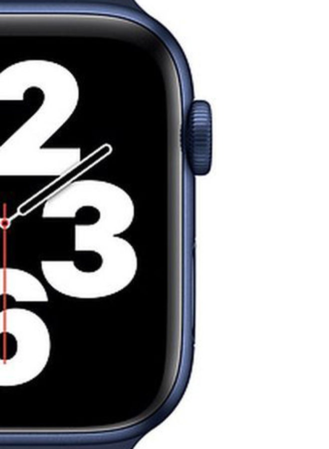 NIBEMINENT Replacement Sports Band For Apple Watch 44mm Deep Navy  - Image 4