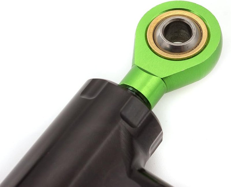 مثبت عجلة القيادة القابل للتعديل العالمي للدراجات النارية باللون الأسود والأخضر لـ ZX6R Ninja 250R 300 ZX10R Z1000 ZZR1400 - Image 5
