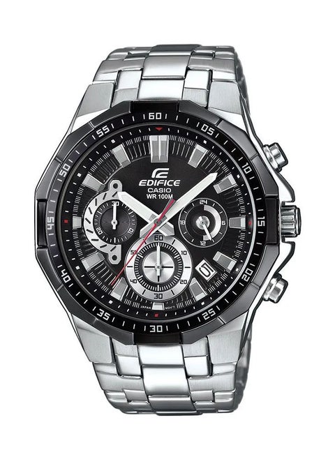 Casio Edifice Men's Chronograph Watch with Stainless Steel Band