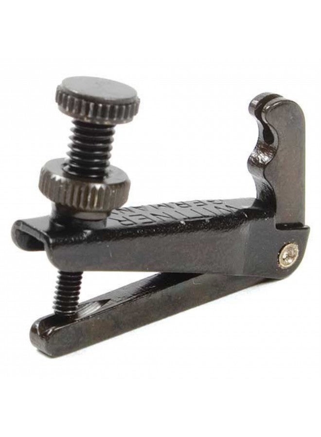 Wittner Stable-style Black Fine Tuner for 3/4-4/4 Violin - Image 1