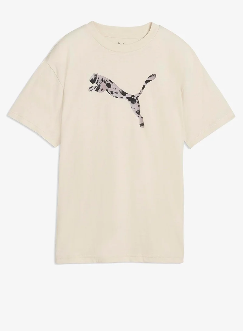 PUMA Youth Essential Graphic Animal Relaxed T-Shirt