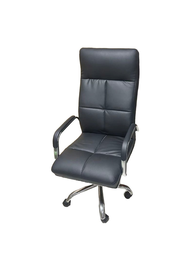 Premium Ergonomic Office Chair Designed for Long Work Hours with Advanced Support, Enhanced Cushioning and Smooth Recline – Black