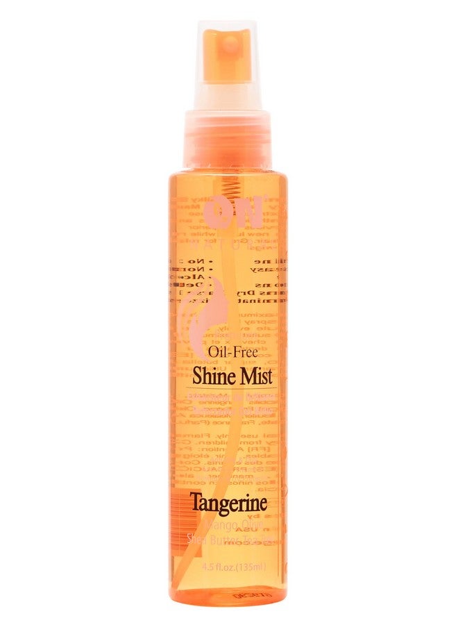 Natural Organic On Organic Natural Premium Oil-Free Weave & Wig Shine Mist, Tangerine 4.5 oz  - Image 1