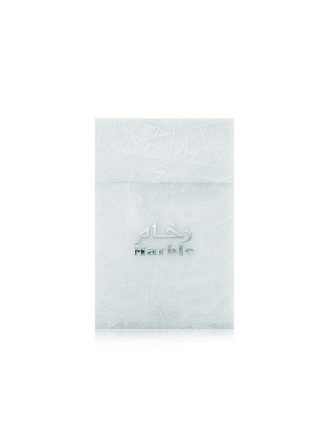 Nabeel Marble (Eau De parfum) for Men 80 ML (2.7 oz) I Irresistible Woody Spray I Exotic Musk, Leather, Mosses, Tree Moss, Amber, Vanilla Berries I Signature Arabian Perfumery I by Nabeel Perfumes - Image 2