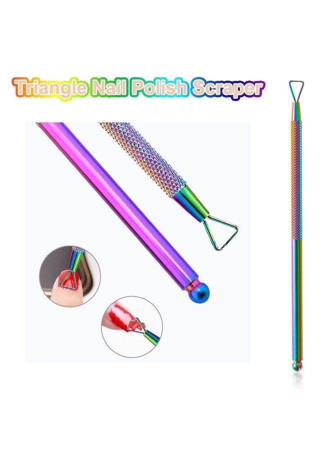 Beauenty 3 Pcs Cuticle Cutter, Cuticle Nippers with Cuticle Pusher, Professional Stainless Colorful Steel Cuticle Remover Tool Set for Manicure and Pedicure  - Image 5