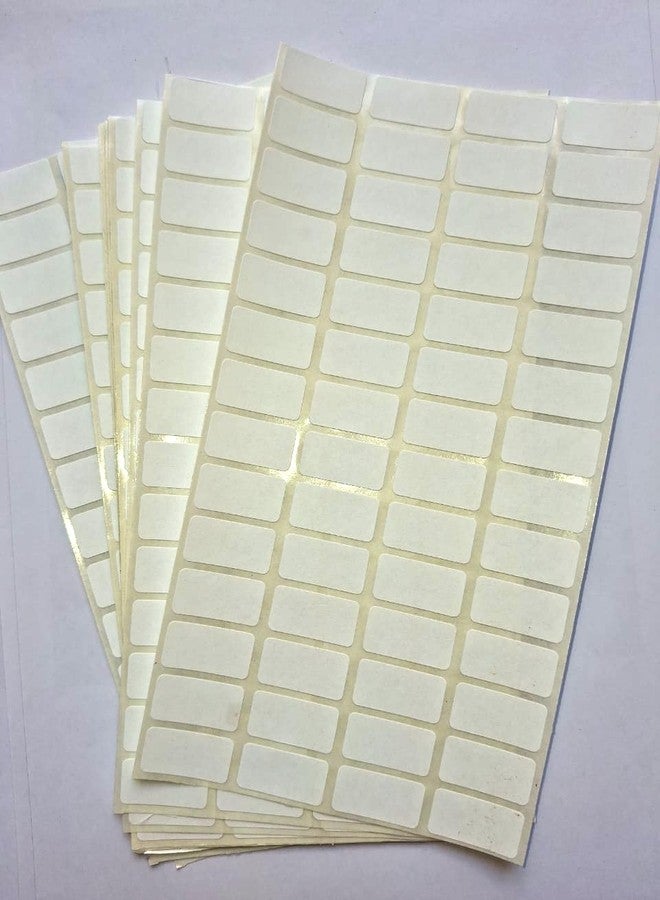 Sehgal Store Premium Writable White Labels – 30 x 10 mm | Multipurpose Adhesive Stickers | Pack for Organizing, Shipping, Inventory & More (Pack of 1000 Stickers W-3) - Image 1