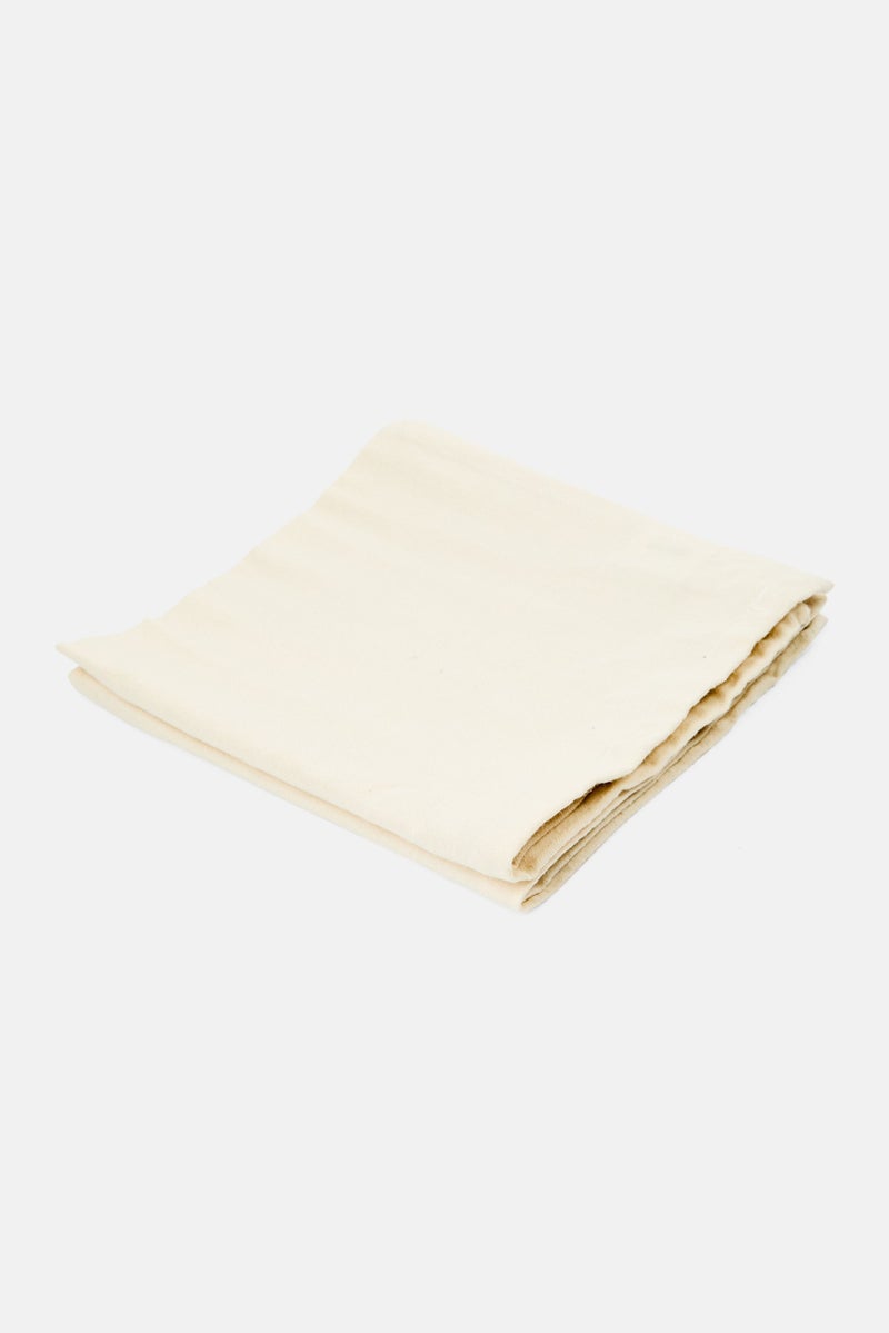 Muy Mucho 2 Pieces Solid Napkins 40 x 40 cm, Cream  - Image 2