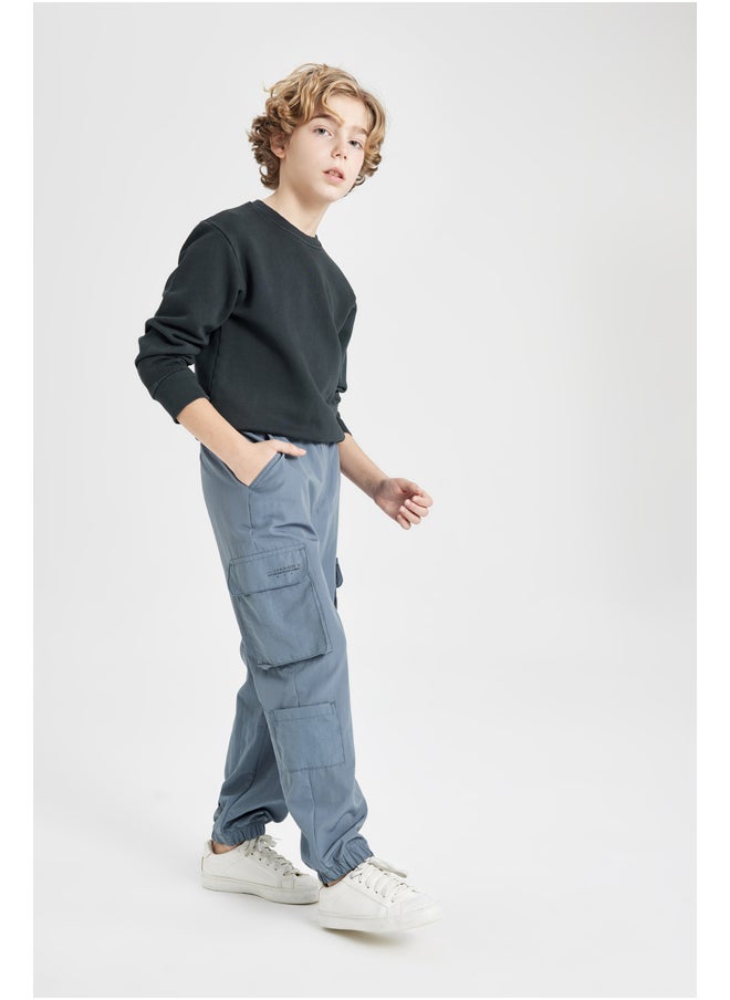 DeFacto Boy Jogger Fit Woven Trousers  - Image 5
