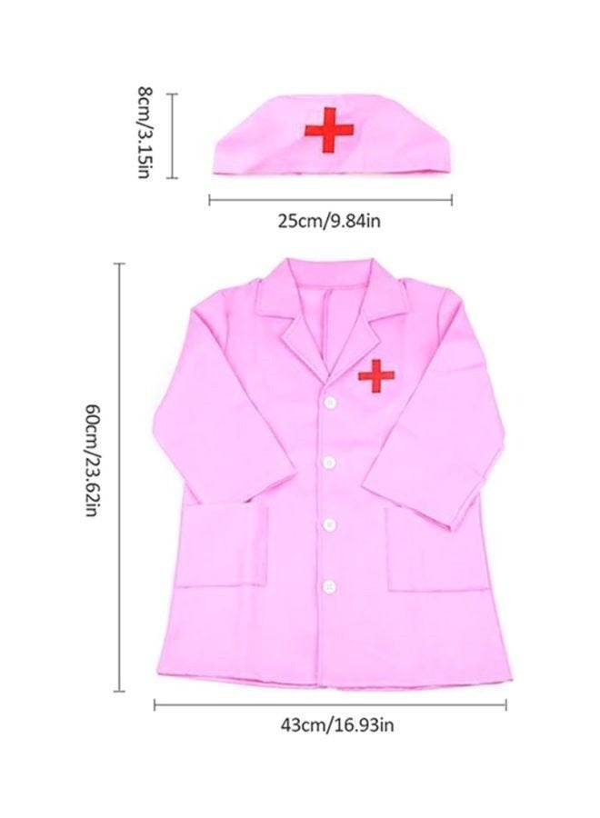 CYTHERIA مجموعة لعب الطبيب التظاهري مع زي الطبيب - Image 3