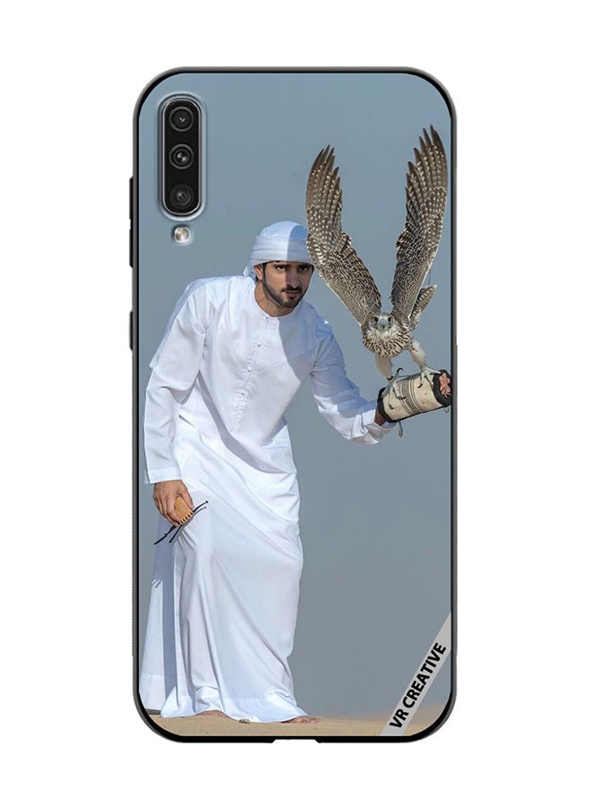 VR CREATIVE Protective Case Cover For Samsung Galaxy A50/A50s Sheikh Hamdan Flying Eagle Design Multicolour - Image 1