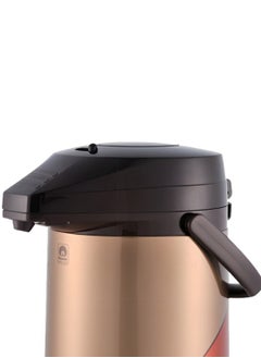 Peacock Vacuum Airpump Flask 3L Capacity, Japan-Made, Stainless Steel Thermal Insulated Beverage Dispenser with Carry Handle  - Image 3
