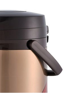 Peacock Vacuum Airpump Flask 3L Capacity, Japan-Made, Stainless Steel Thermal Insulated Beverage Dispenser with Carry Handle  - Image 4