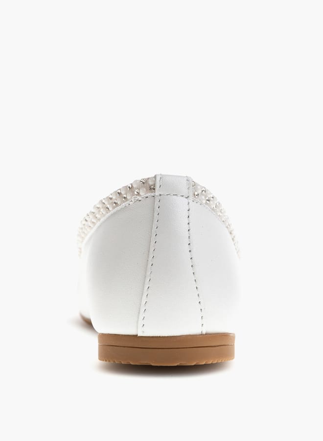 Pablosky Girls Slip-On Ballerina Shoes  - Image 3
