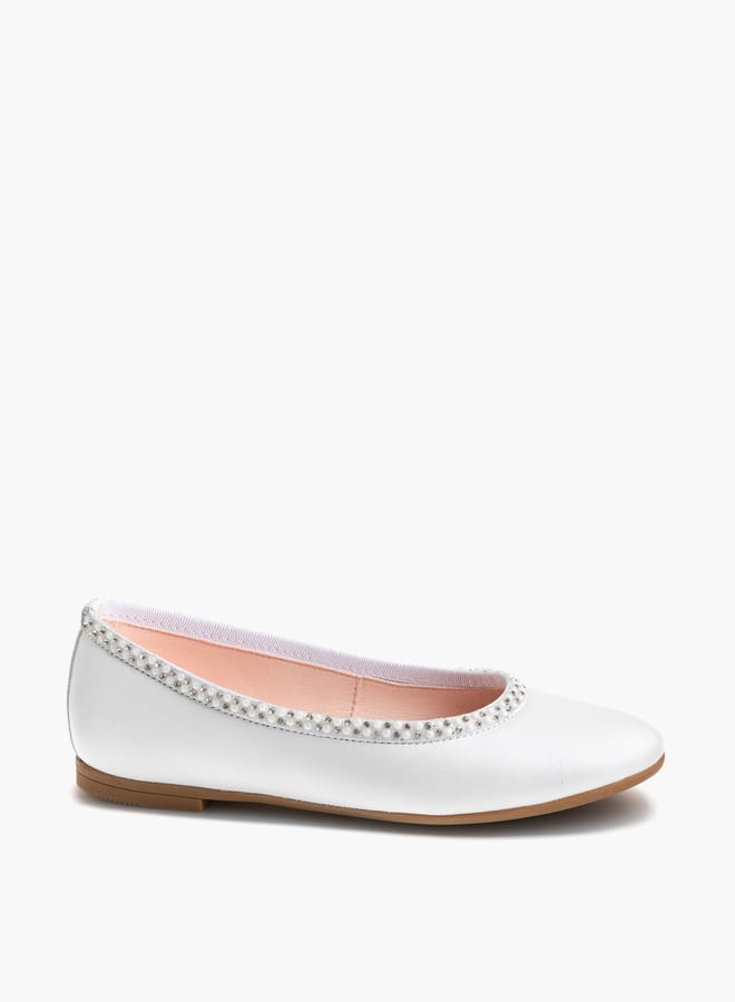 Pablosky Girls Slip-On Ballerina Shoes  - Image 2