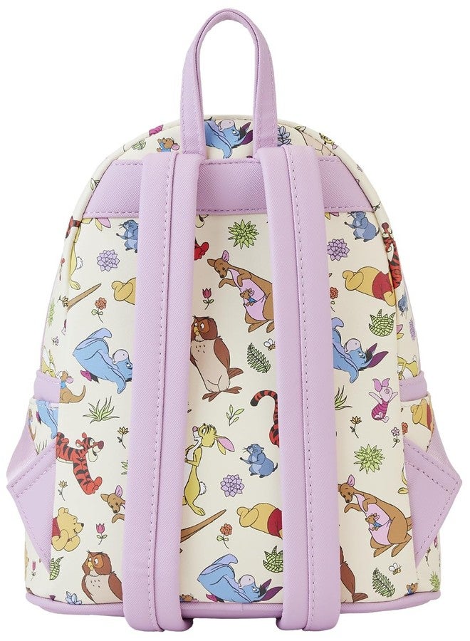 Loungefly Disney Mini Backpack Winnie the Pooh Eeyore Friends AOP Shoulder Bag - Image 4