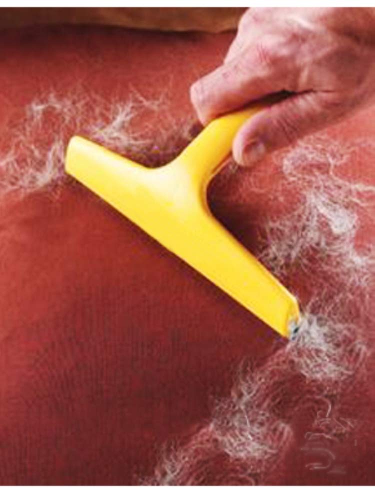 JW Pet GripSoft Pet Hair Magnet Multi-surface, Hair Remover Gray/Yellow One Size - Image 2