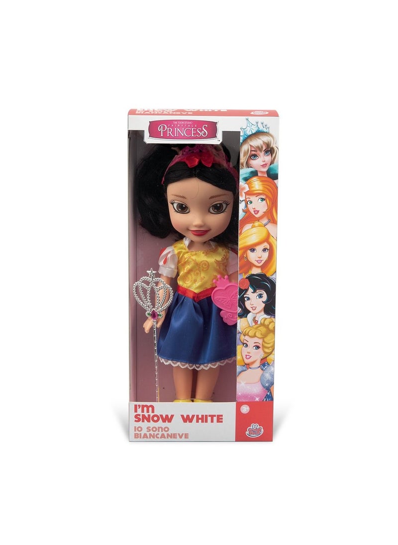 Grandi Giochi - PRINCESS DOLL SNOW WHITE 38CM - Image 1