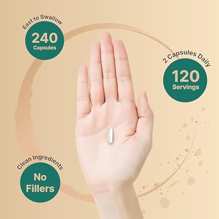 NatureBell Magnesium Complex for Women & Men 1,000mg Per Serving – 240 Capsules – Triple Magnesium Complex with Glycinate, Citrate & Malate – Chelated & Purified – Non‑GMO, Filler Free - Image 5