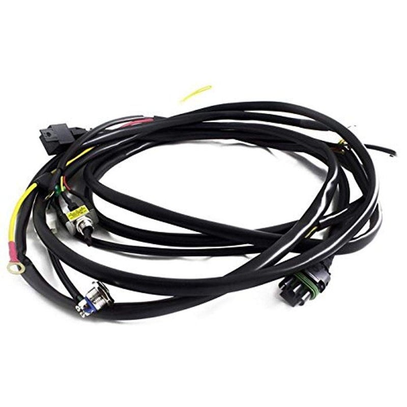 Baja Designs 640122 S8IR Wire Harness with Mode2 Bar max 325 watts Black