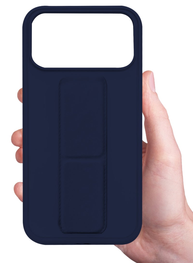 CATANES Premium PU Leather Case for iPhone 17 Pro Max with Stand Function Shockproof and Anti Scratch Finger Grip - Image 5