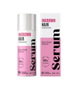 DIVINE DERRIERE Razor Bump Stopper with Dark Spot Remover, Ingrown Hair Treatment for Bikini Area and Razor Bumps Treatment - Salicylic Acid After Shave Solution for Ingrown Hairs & Razor Burns  - Image 1