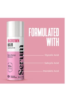 DIVINE DERRIERE Razor Bump Stopper with Dark Spot Remover, Ingrown Hair Treatment for Bikini Area and Razor Bumps Treatment - Salicylic Acid After Shave Solution for Ingrown Hairs & Razor Burns  - Image 5