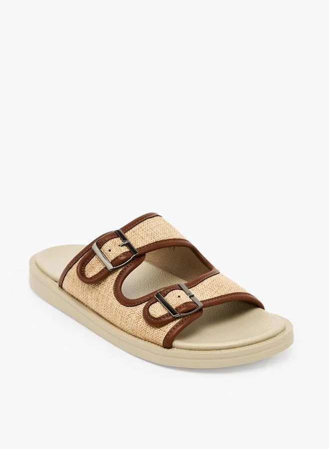 LBL By Shoexpress BEIGE Men Slip On Comfort Sandals for Men | Best Price UAE