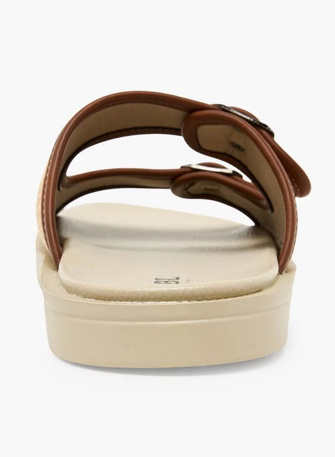 LBL By Shoexpress BEIGE Men Slip On Comfort Sandals for Men | Best Price UAE