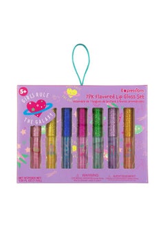 Expressions 7Pc Girls Rule The Galaxy Lip Gloss Collection For Girls Teens & Women, Flavored Lip Gloss Glitter Lip Kit Party Favors  - Image 5