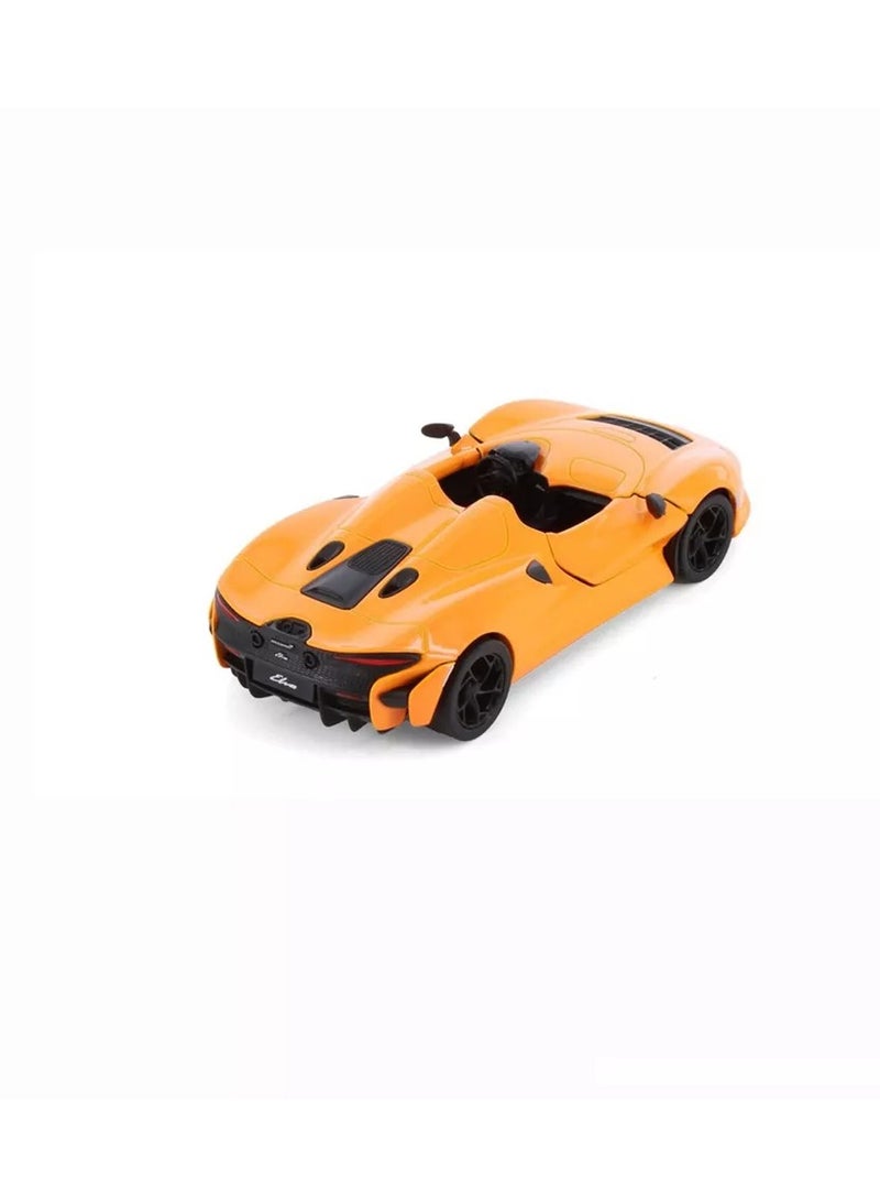 MCLAREN ELva DIECAST. ORANGE COLOR. 1:36 Scale