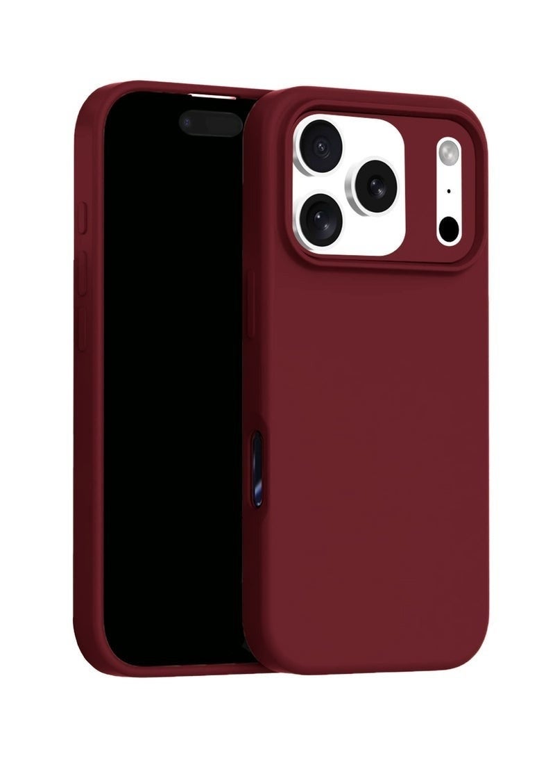 ACLIX Soft Liquid Silicone Case Cover for Apple iPhone 17 5G (2025) – Slim Shockproof Protective Phone Case with Anti-Scratch Microfiber Lining & Smooth Matte Finish – Eggplant Purple (MCRPSN) - Image 1