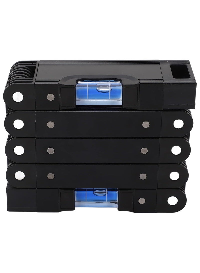 AROAQ 28 Inch Multi-Function Foldable Level,Magnetic Level tool, Measuring Tool with 4 Easy to Read Level Bubbles,Precise Leveling Tool for Carpenters,Woodworkers,Homes - Image 2