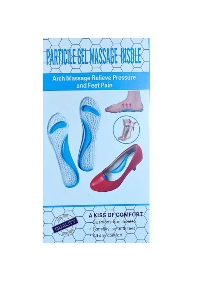 ماركة غير محددة نعل داخلي جل للنساء مع دعم لقوس القدم – زوج واحد  - Image 1
