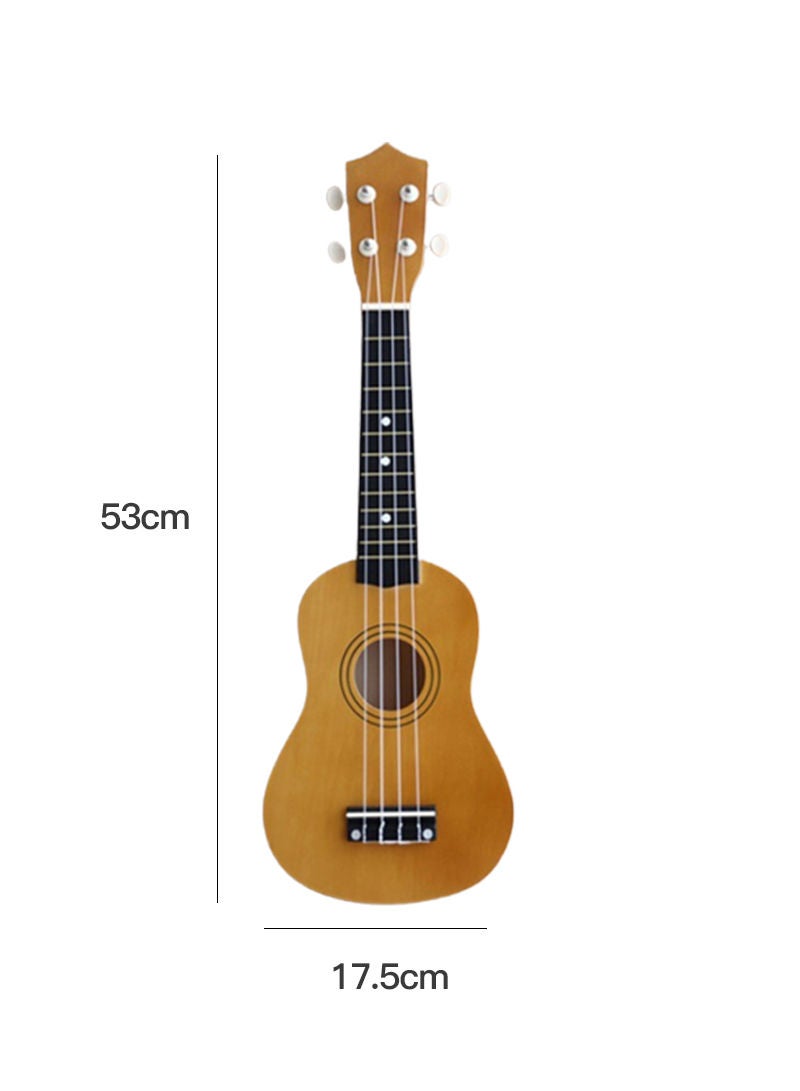 Sharpdo جيتار صغير من شاربدو مقاس 21 بوصة بأربعة أوتار خشبي للأطفال - Image 5