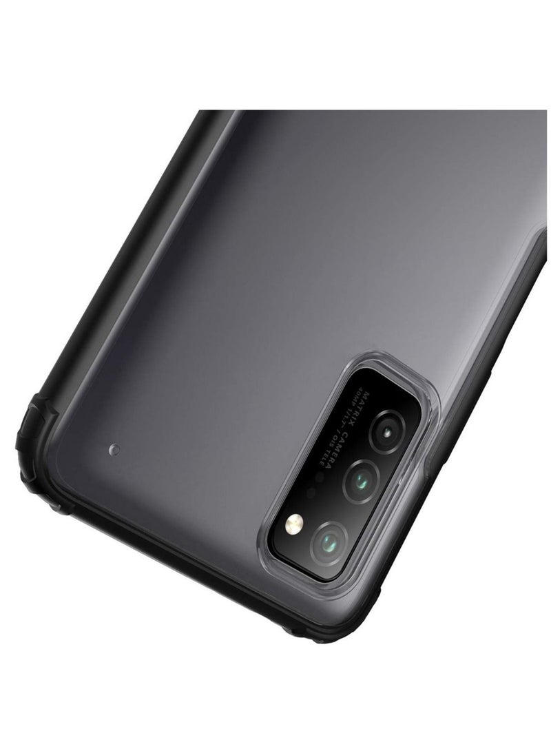 Captaintech Honor V30 Case, Ultra-Thin Frosted Transparent Back Cover Shock Absorption Anti-Fall Flexible Ultra-Light Case - Image 3