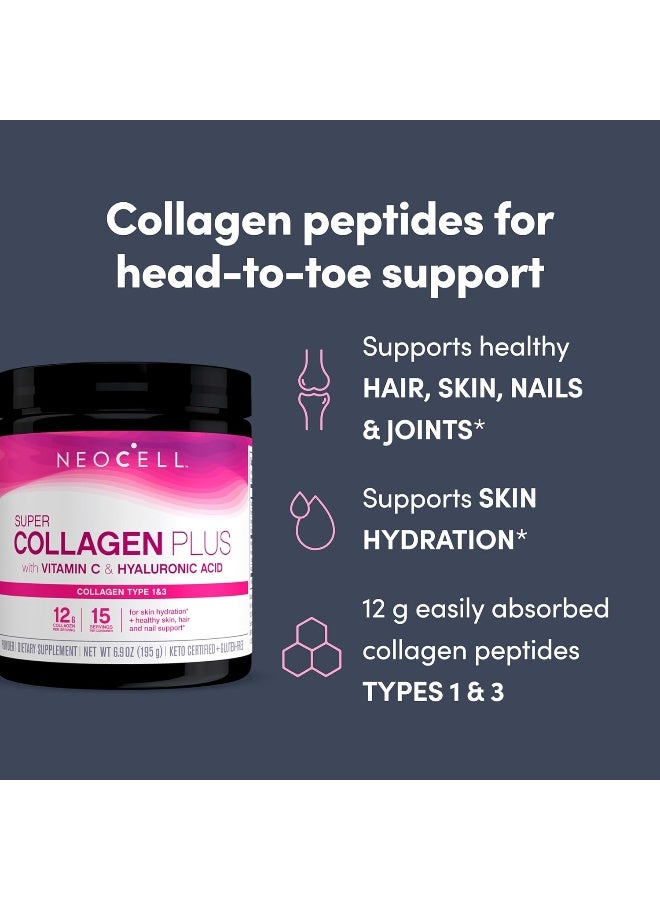 نيوسيل مركب الكولاجين ديرما ماتريكس من نيوسيل للعناية بالبشرة يحتوي على فيتامين C وحمض الهيالورونيك، بوزن 6.9 أوقية (195 جم) - Image 4