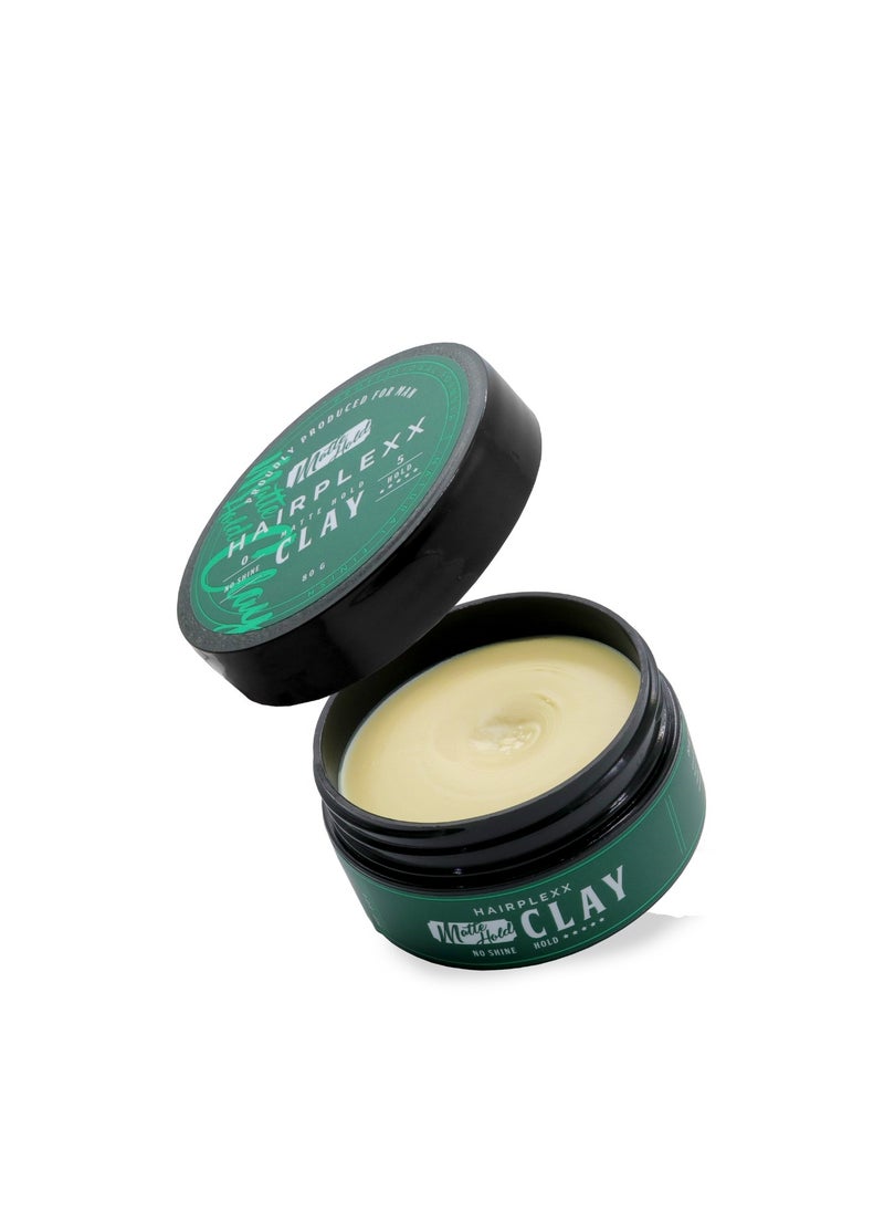 Hairplexx - Hairplexx Caviar Matte Hold Clay 80g - Image 1