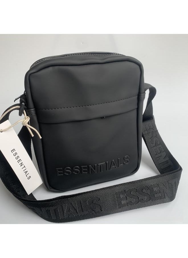 WAOKN Men's Fashionable Lightweight Shoulder Bag, Casual Commuting Crossbody Bag Messenger Bag for Office Workers, PU Leather Sling Bag Carrying Bag  - Image 1