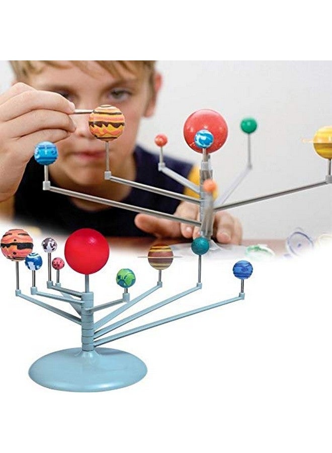 FunBlast Planetarium Toy Set - DIY Solar System Educational Model Kit for Kids, Learning Planet System Toy for Boys & Girls, Science Activity Toys for 3+ Years (Multicolor) - Image 1