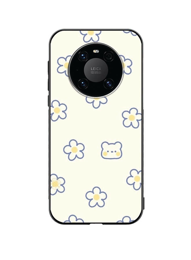 VR CREATIVE Protective Case Cover For Huawei Mate 40 Floral Design Multicolour - Image 1