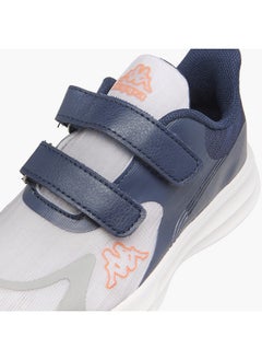Kappa Boys Pull Tab Detail Sports Shoes with Hook and Loop Closure  - Image 4