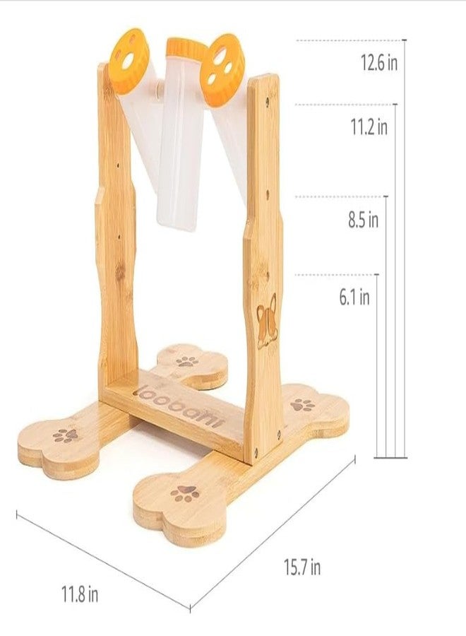 LOOBANI Dog Puzzle Toy - Interactive Treat Dispenser for Mental Stimulation & Boredom Relief, Slow Feeder for Small to Large Dogs (11x15 in) - Image 2