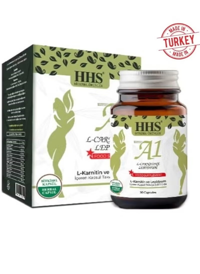 Hhs A1 L-carnitine Lepidium - Herbal 30 Capsules For Loss Weight - Image 1