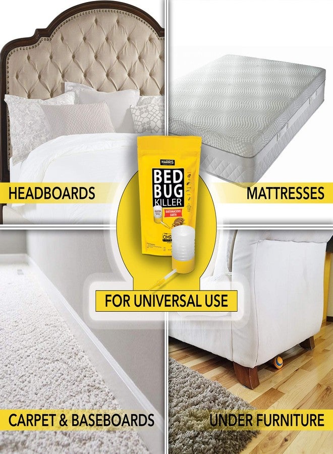 Harris Bed Bug Killer, Diatomaceous Earth (4lb with Duster Included Inside The Bag) - Image 4