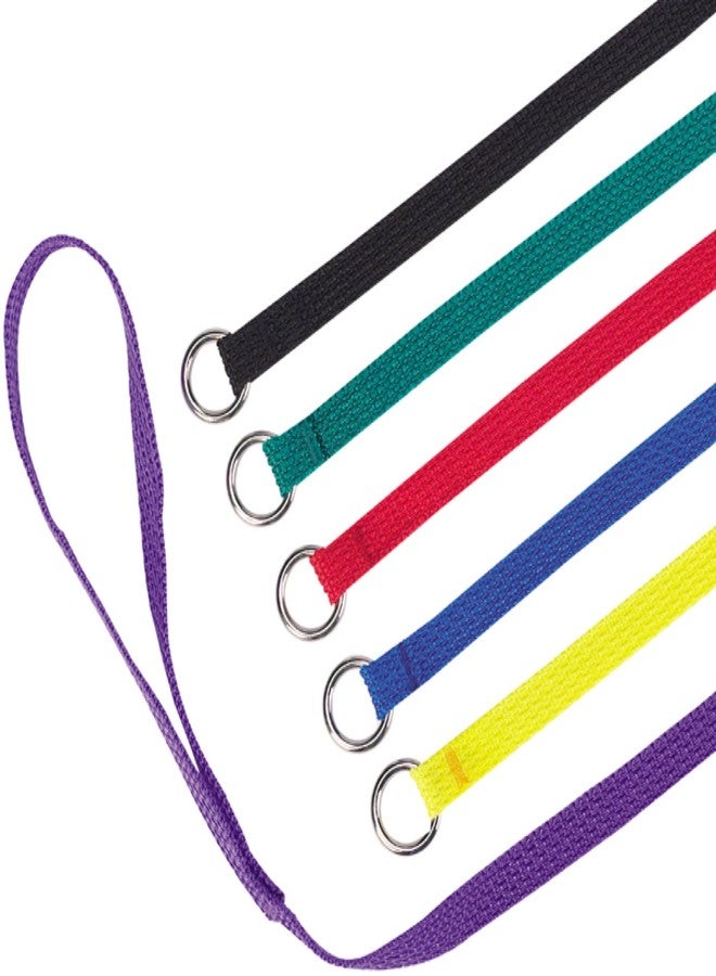 Guardian Gear Nylon Kennel Leads for Dogs, 4' Long x ½" Wide, 6-Pack, Multicolor - Image 2