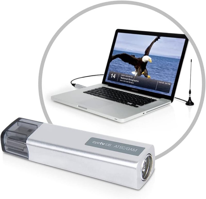 EyeTV GT-1U620160701 U6 Pocket-Sized HDTV Tuner Stick for Apple MacBook Series - Image 3